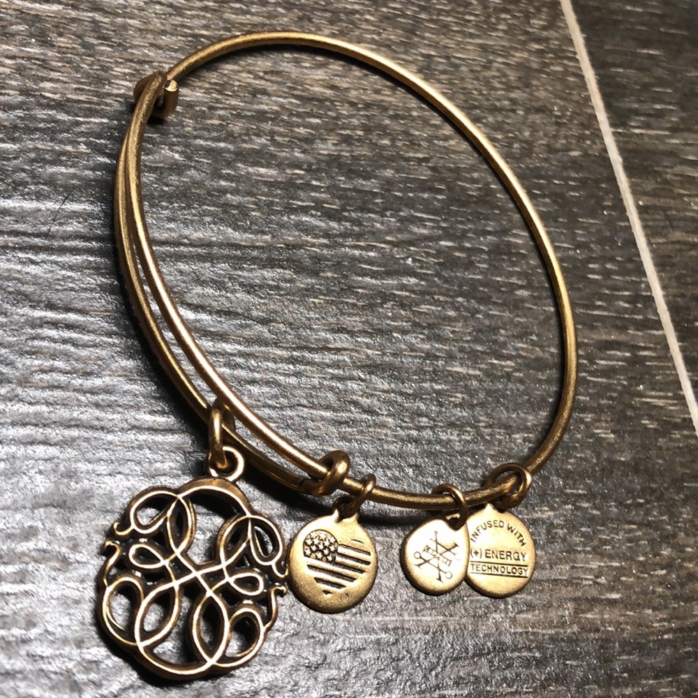 Alex and Ani Path of Life Charm Bangle Bracelet